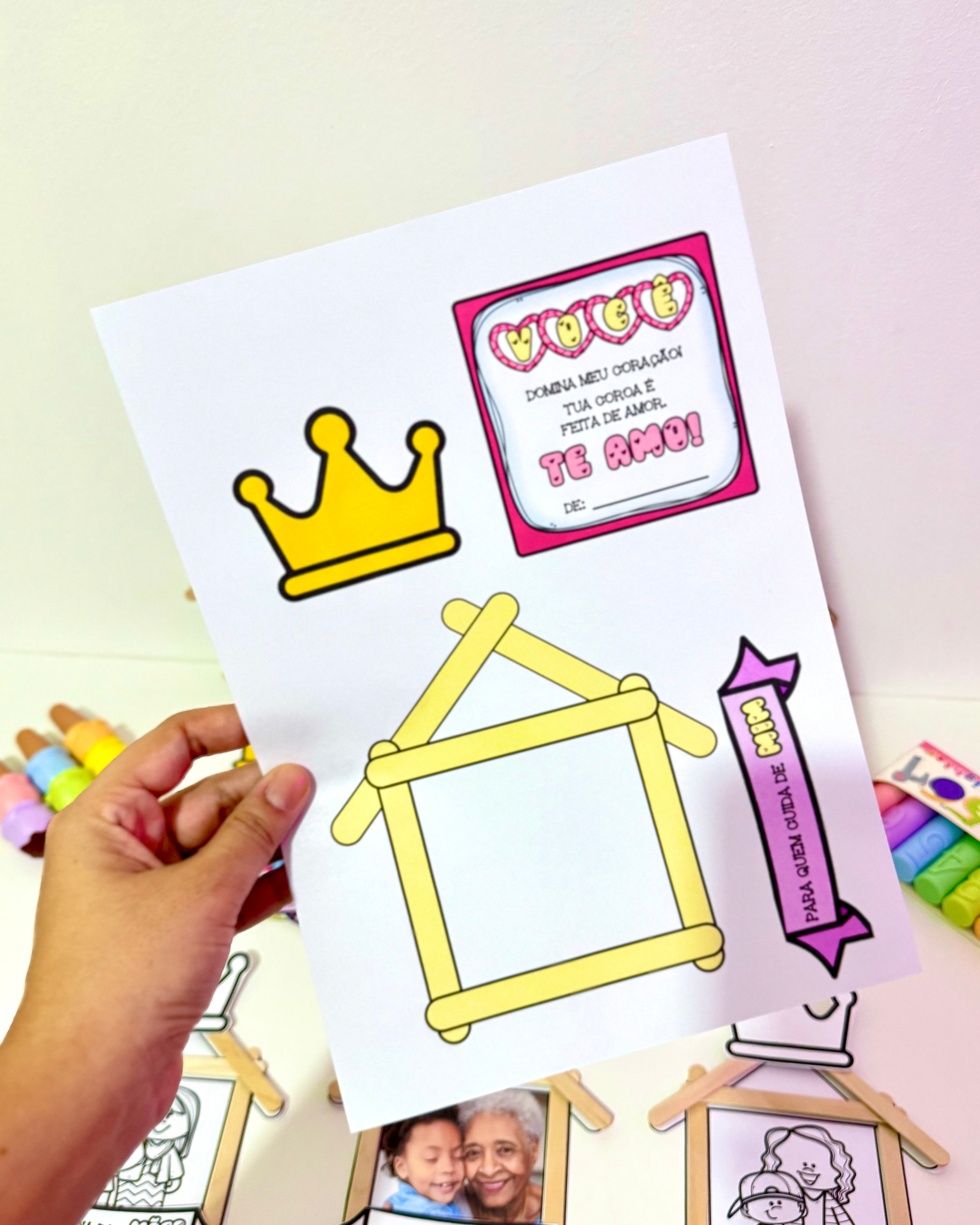 lembrancinha dia das mães para maternal