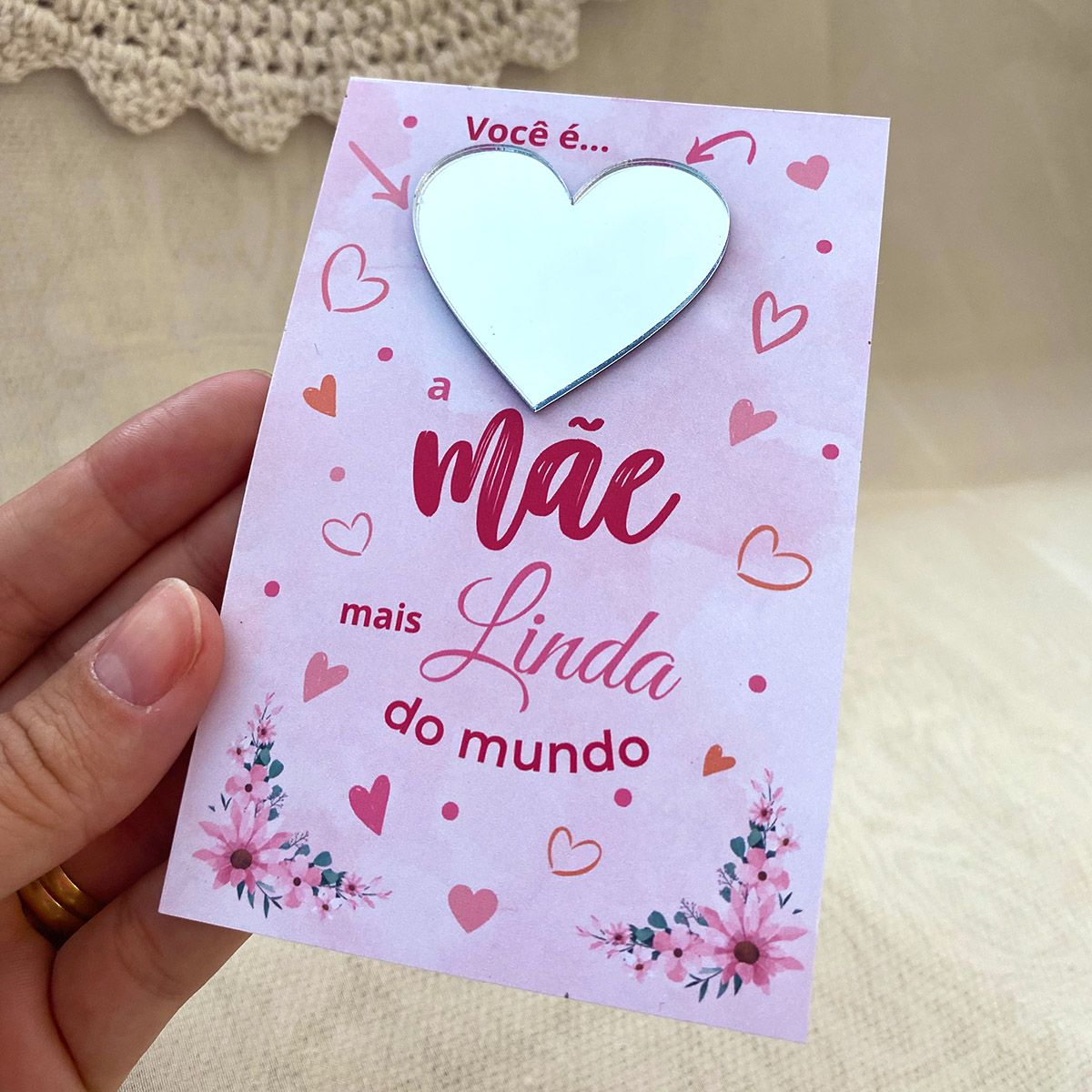 lembrancinha dia das mães fácil escola
