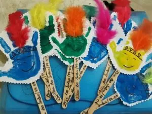 lembrancinha dia do indio para escola