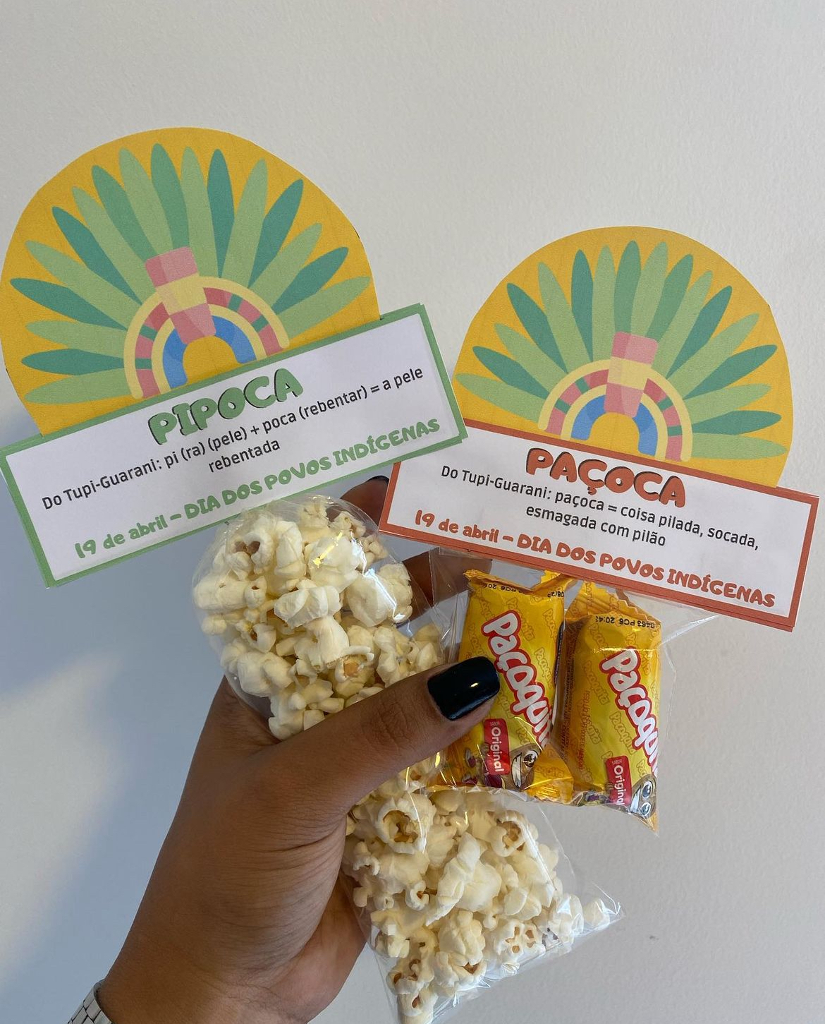 lembrancinha dia do indio para imprimir