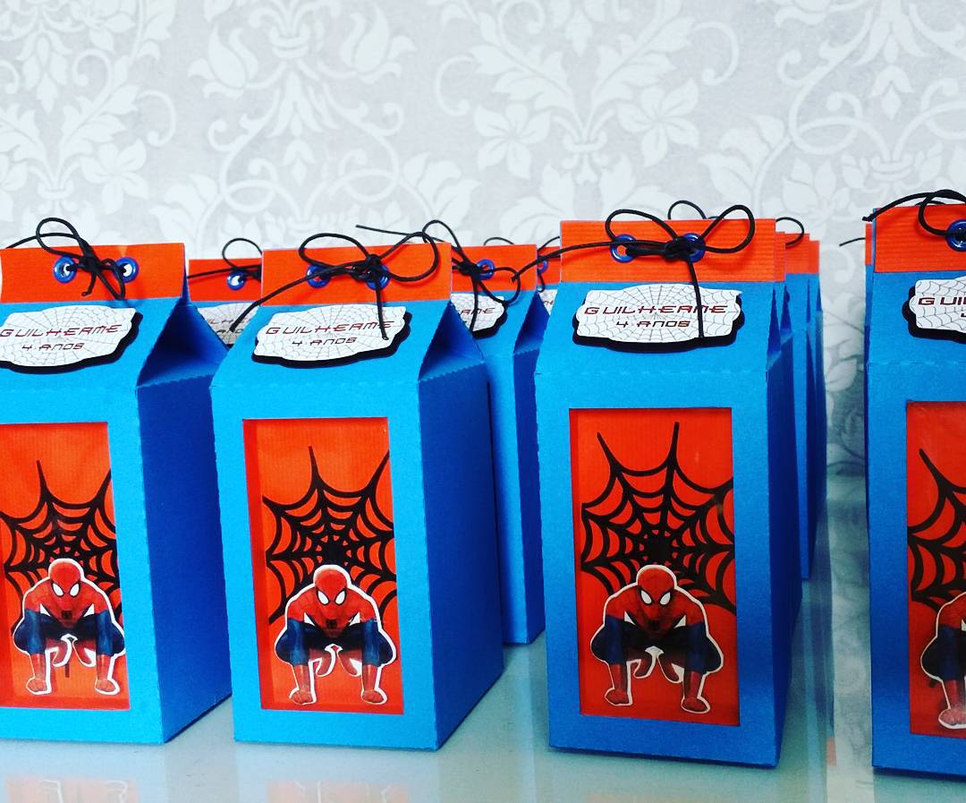 lembrancinha homem aranha passo a passo