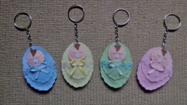 DIY: Lembrancinhas de Feltro para Chá de Bebê Passo a Passo