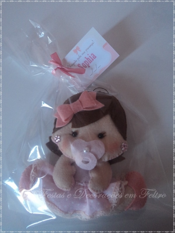 Tendências de Lembrancinhas de Maternidade em Feltro para 2024