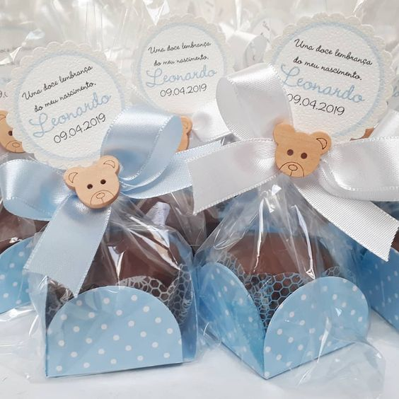 lembrancinhas chá de bebê DIY econômicas