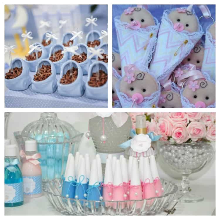 lembrancinhas chá de bebê com plantas