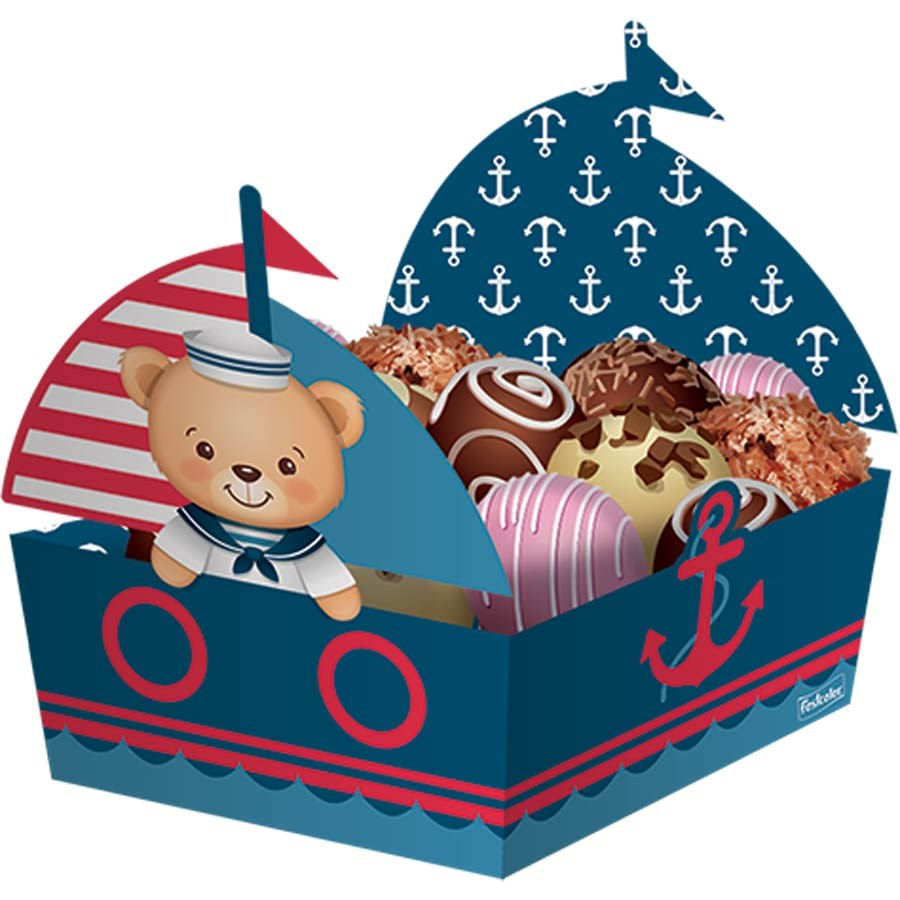 lembrancinhas de cha de bebe do ursinho marinheiro