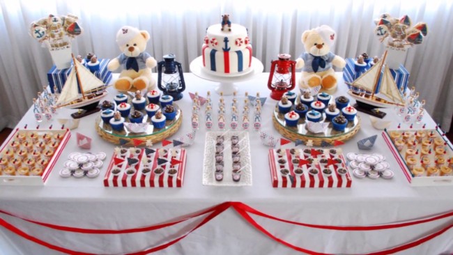 lembrancinhas de cha de bebe do ursinho marinheiro