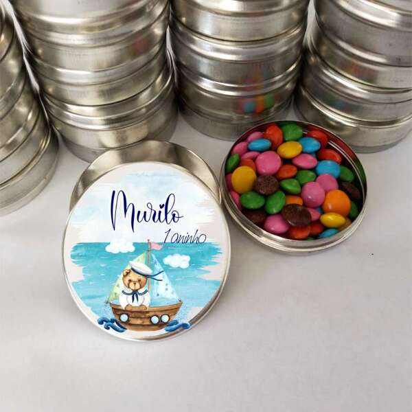 lembrancinhas de cha de bebe do ursinho marinheiro