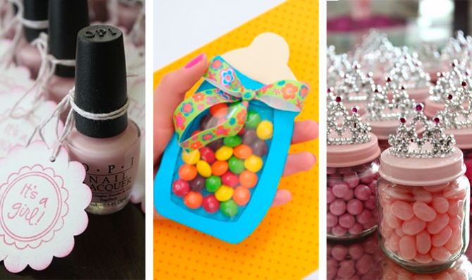 Como Fazer Lembrancinhas de Chá de Bebê com Doces e Comestíveis