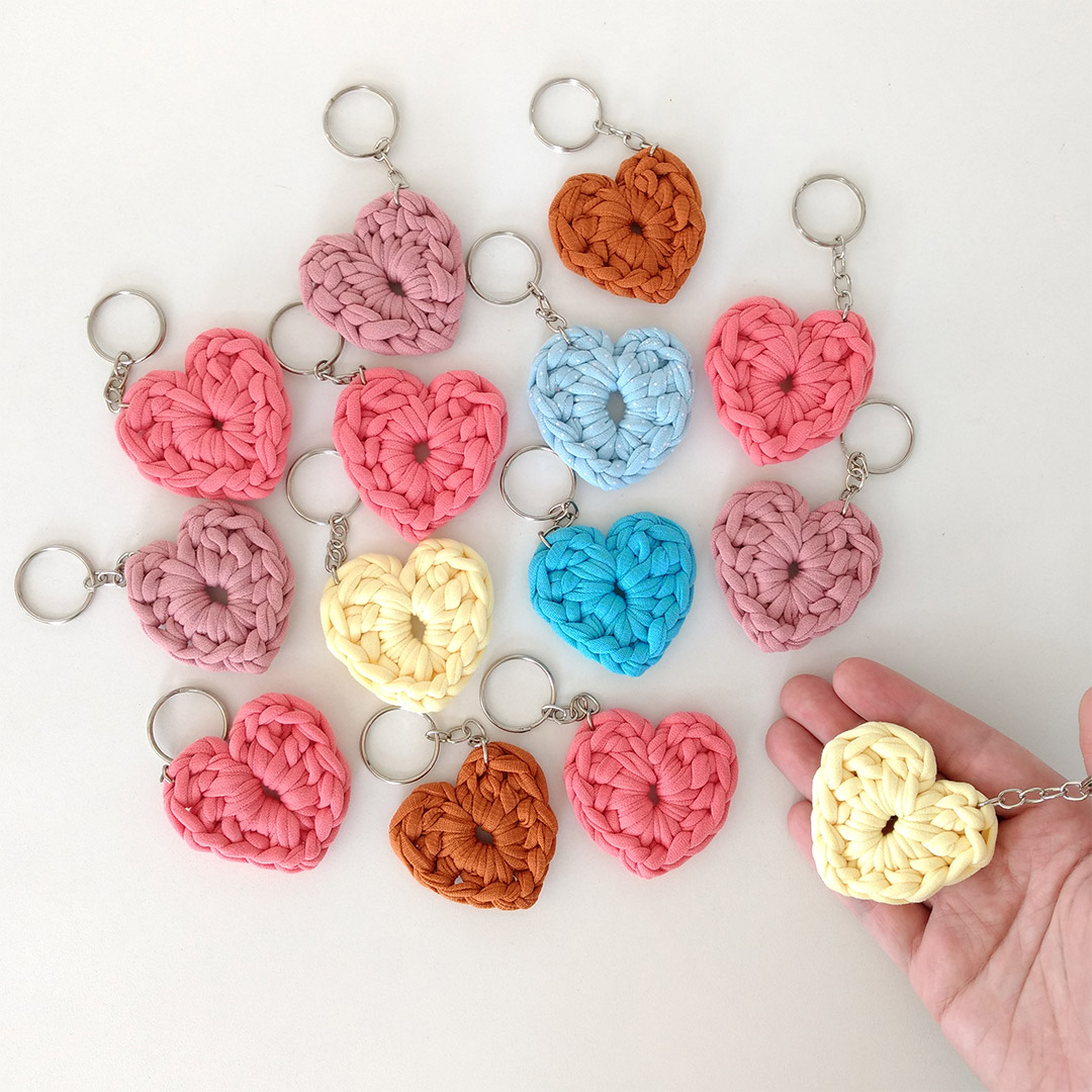 Mini amigurumi como lembrancinha