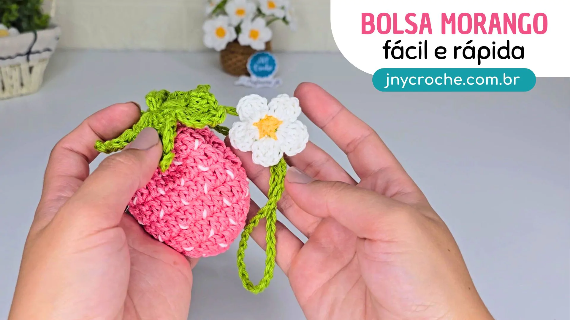 Lembrancinhas de crochê personalizadas