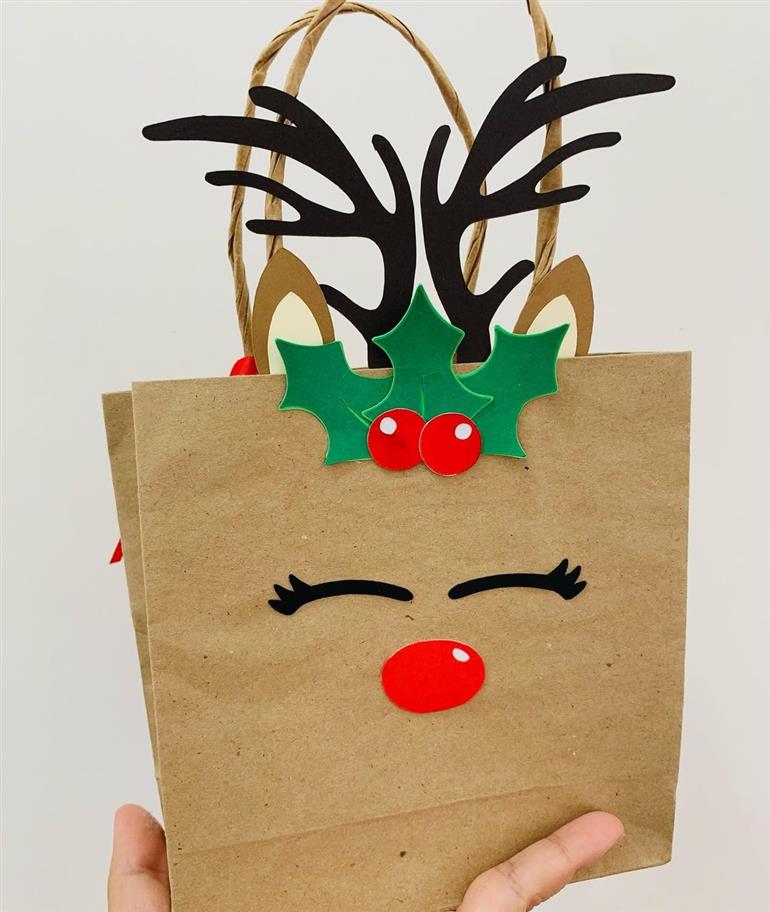 lembrancinha natal reciclavel vs comprada qual melhor