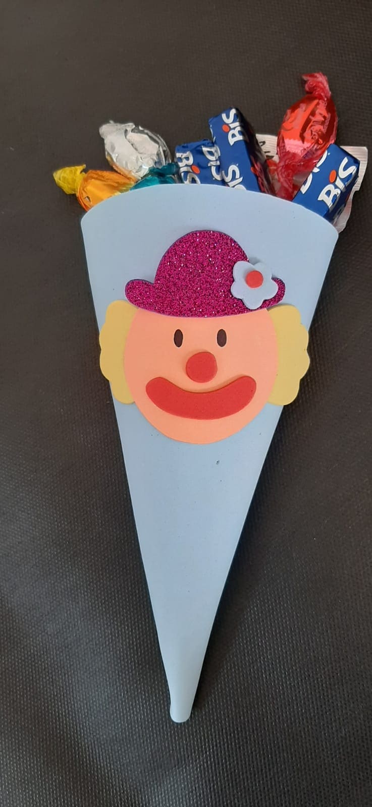 lembrancinhas de palhaço em eva