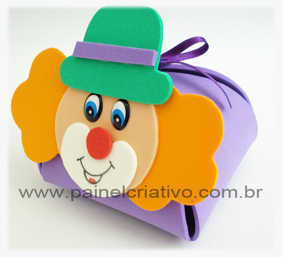 Passo a Passo: Ponteira de Lápis de Palhaço em EVA para Festas Infantis