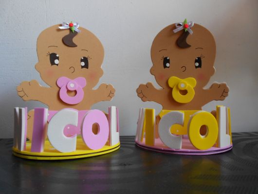 lembrancinha eva ou feltro para maternidade