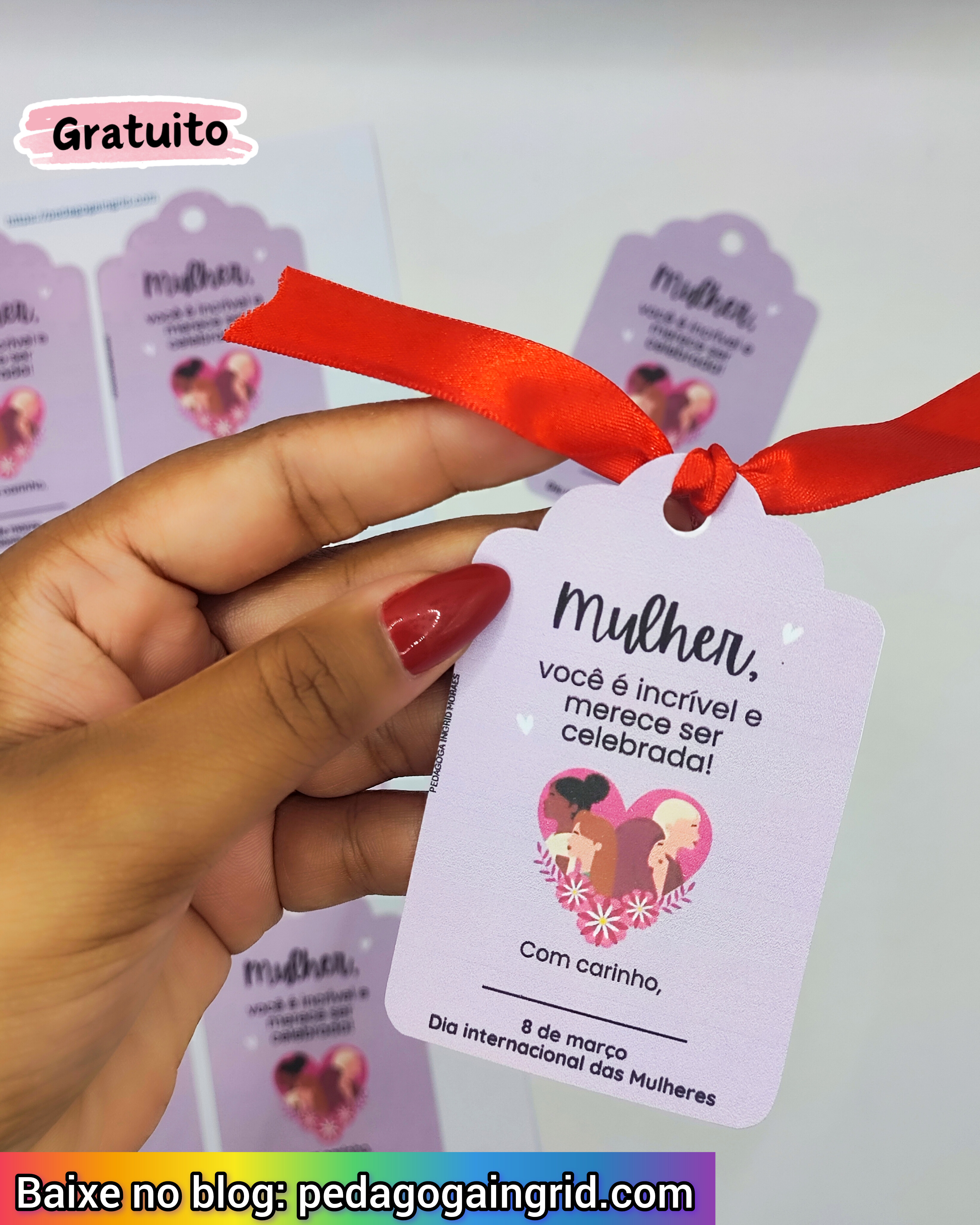 lembrancinha dia da mulher para amigas