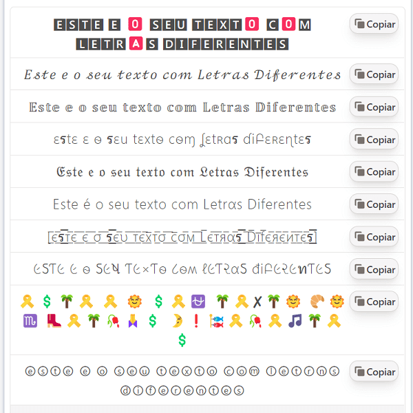 quanto custa imprimir moldes de letras personalizados