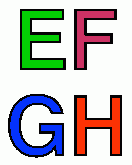 letras coloridas para festa infantil