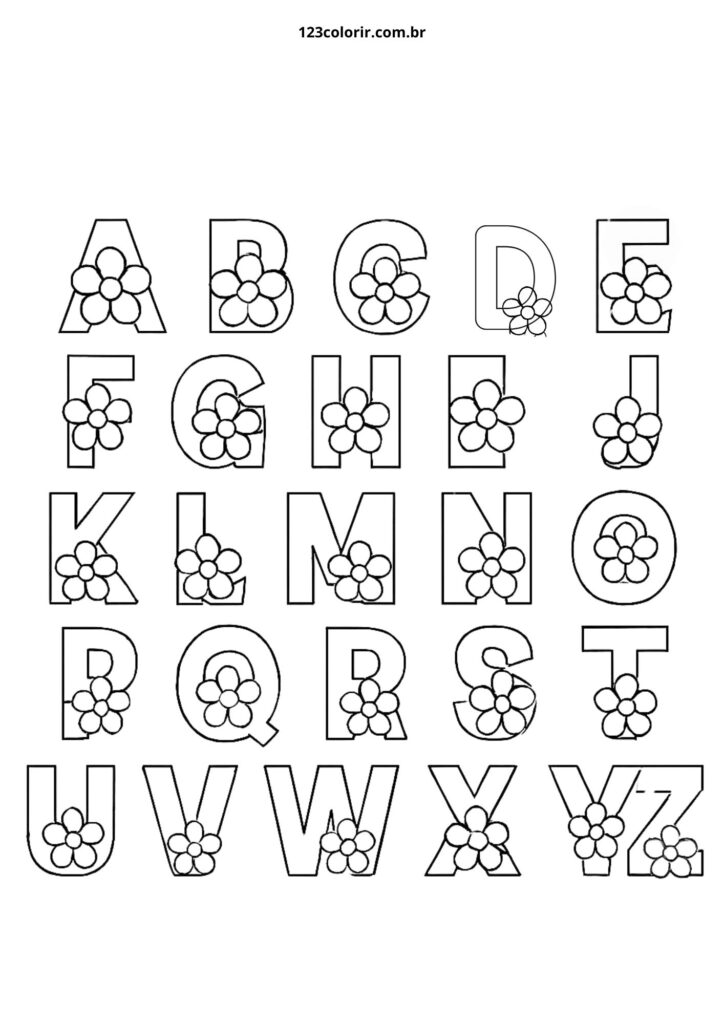 alfabeto colorido para imprimir grátis