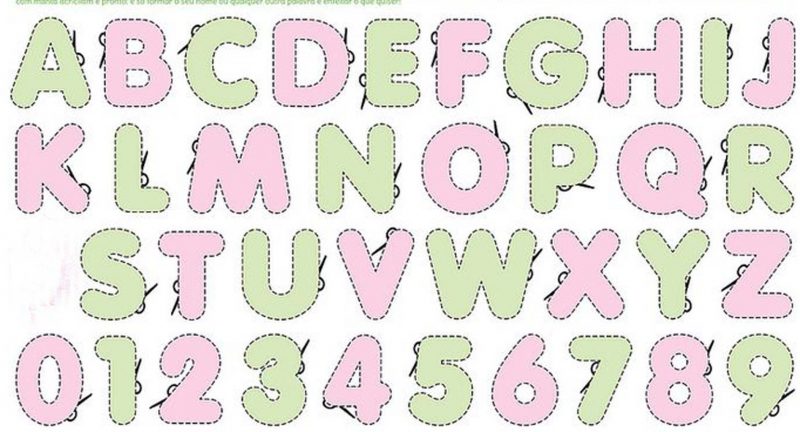 como evitar erros ao cortar letras feltro