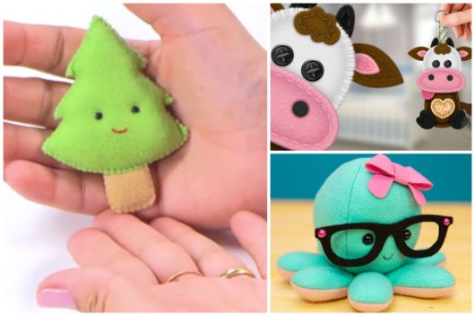 letras em feltro moldes