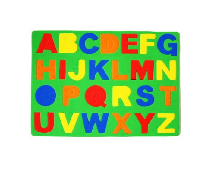 letras decorativas em e.v.a.