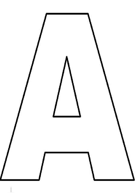 letras de e.v.a. para educação