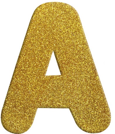 letras em e.v.a.