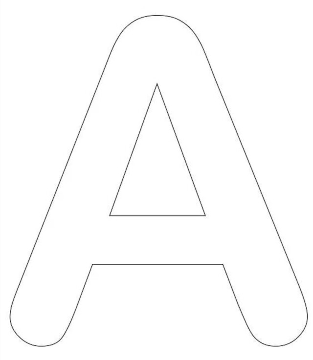 moldes de letras cursivas para imprimir