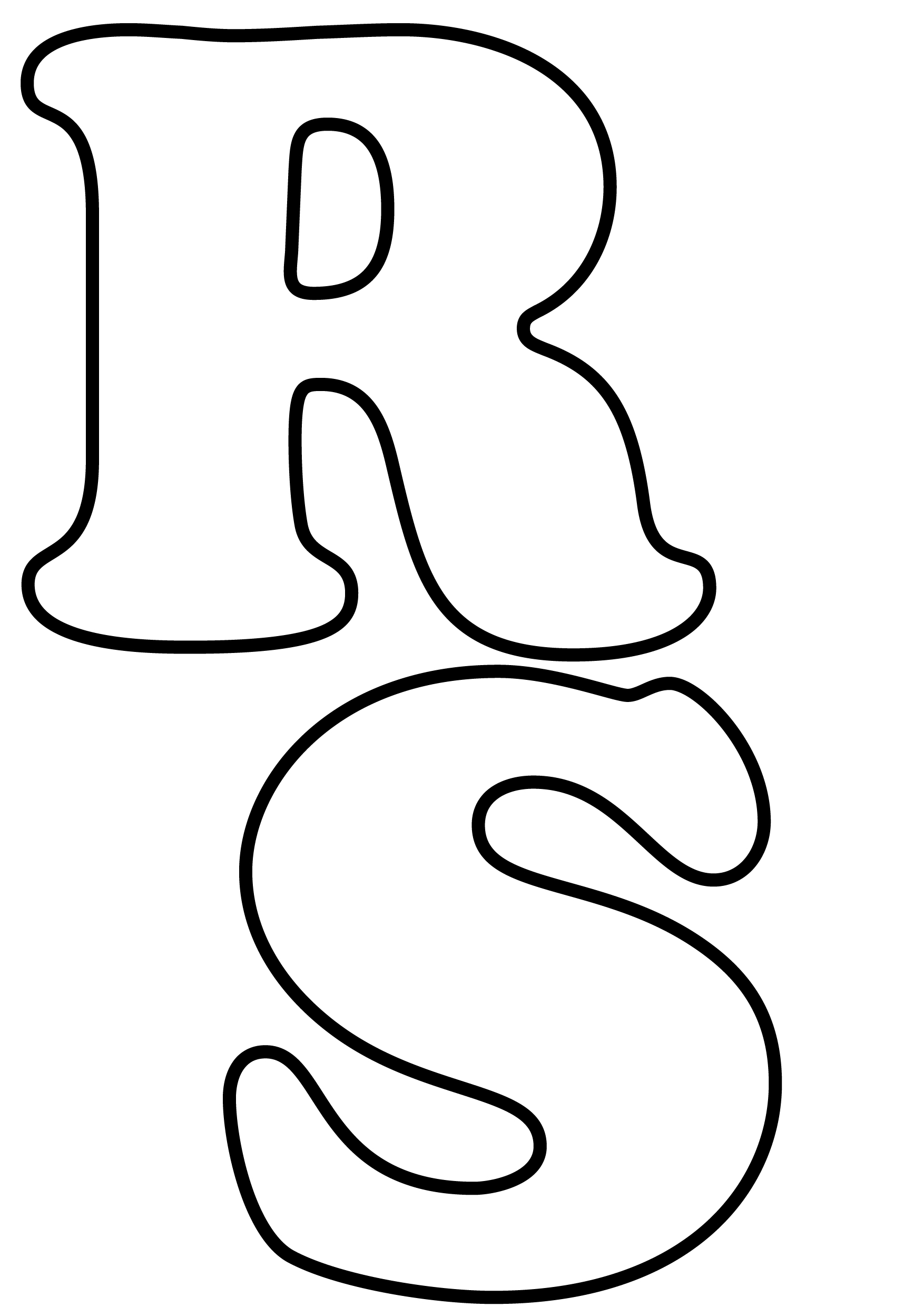 moldes de letras para máquina de corte (ex: Silhouette, Cricut)