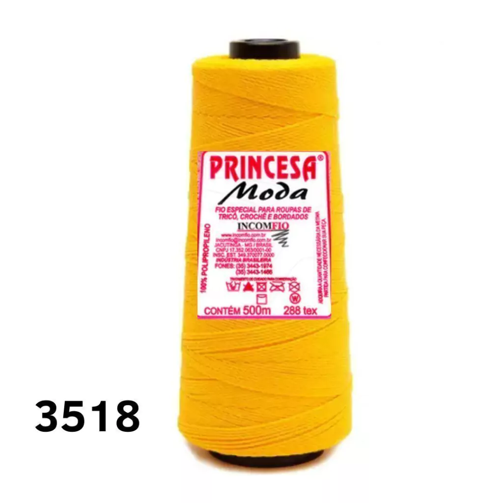 linha princesa para amigurumi