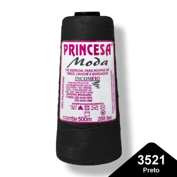 linha princesa para amigurumi