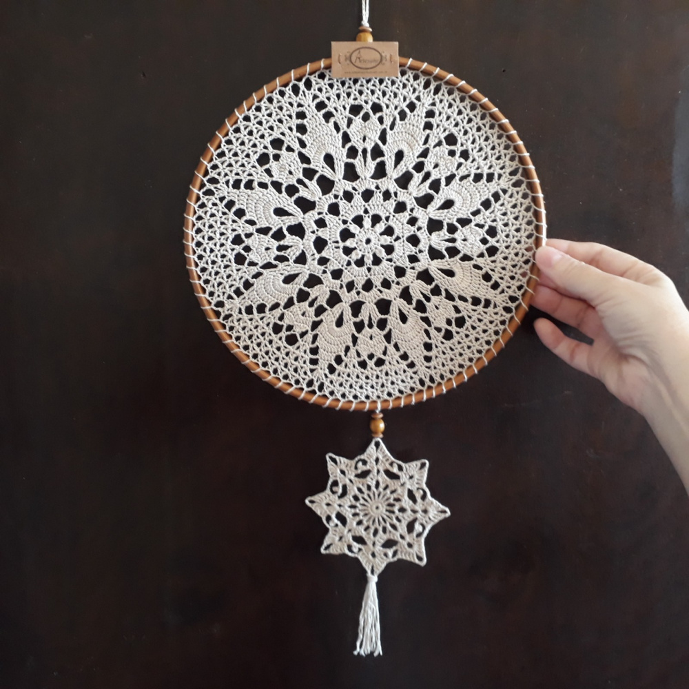 mandalas de crochê grandes