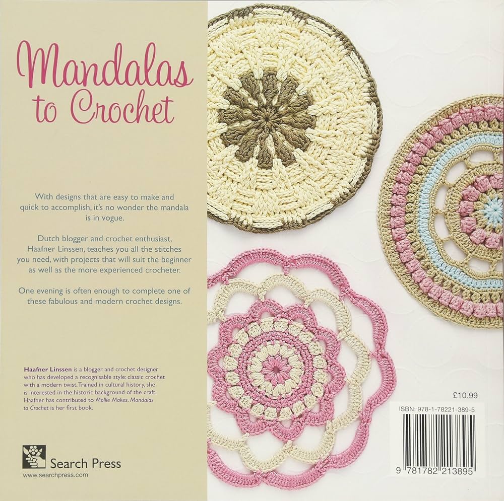 mandala de crochê passo a passo