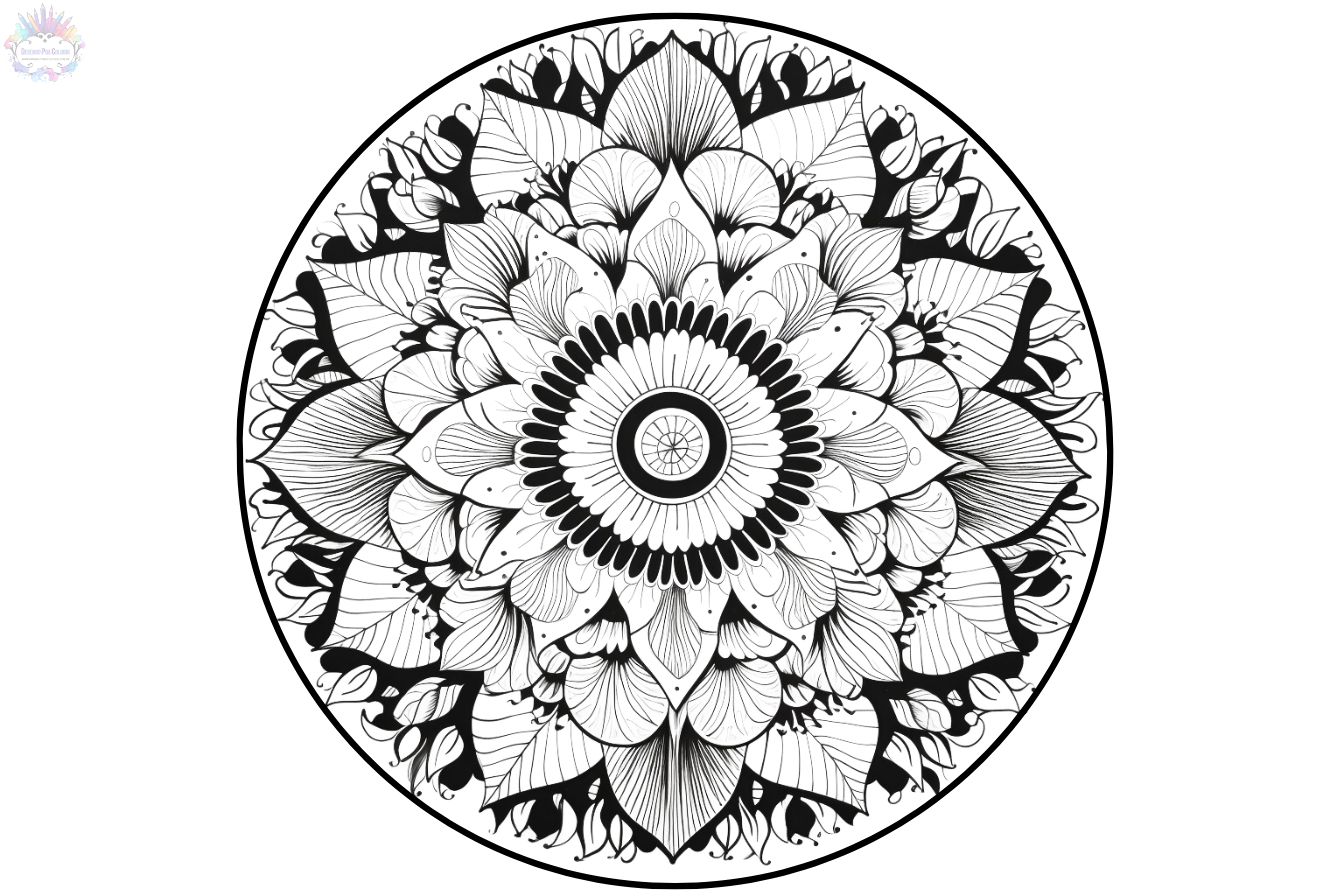 mandala para pintar