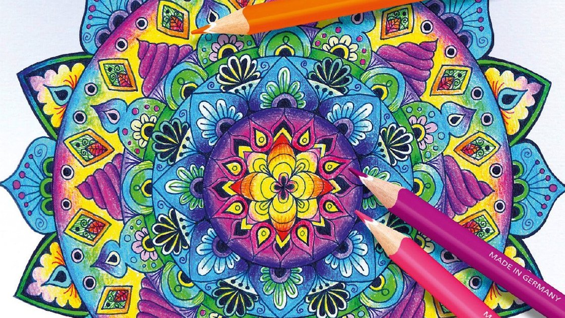 mandala para pintar vs mandala para imprimir