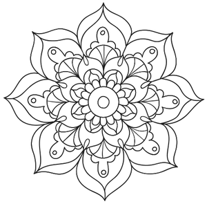 erros comuns ao pintar mandalas