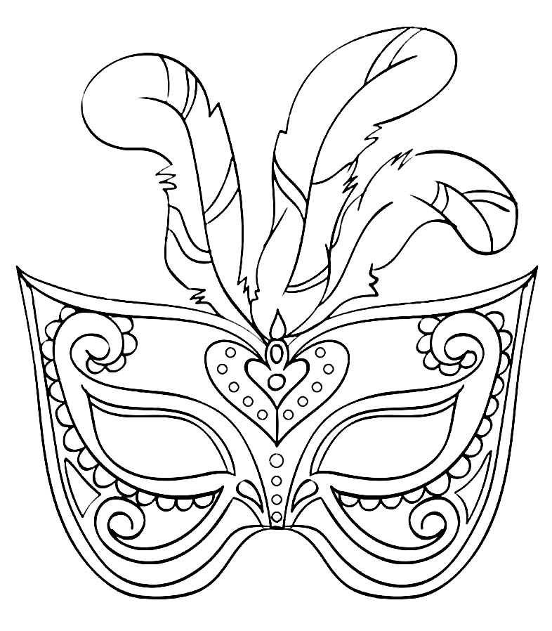 moldes de máscaras de carnaval em EVA