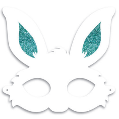 máscara de coelho vs máscara de urso