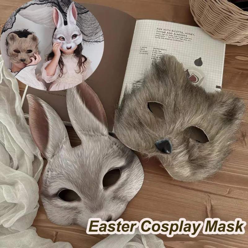 ideias de máscaras de coelho para festas