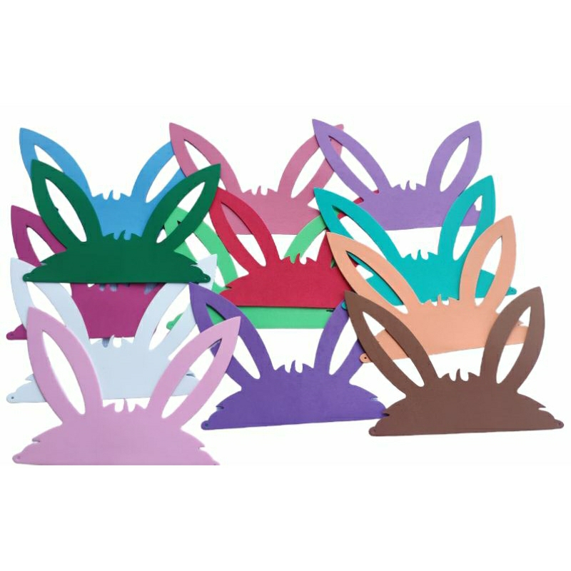 Máscara de coelho em PDF grande