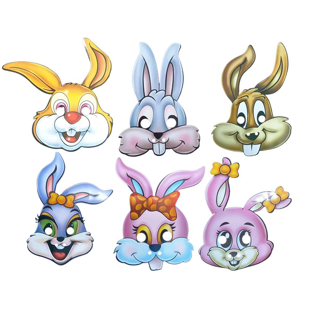 desenhos de coelho para máscara