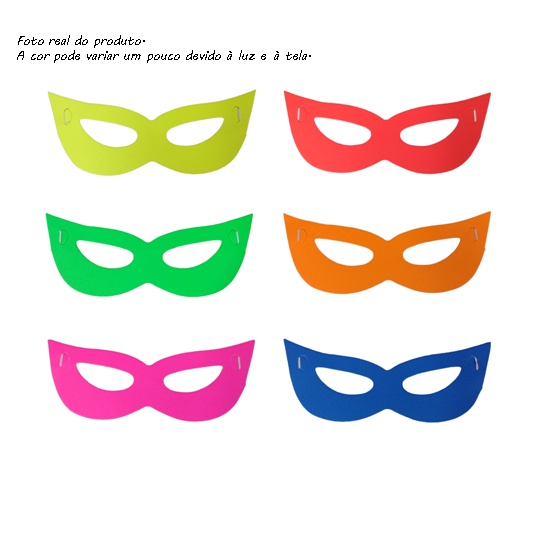 máscara de papel DIY