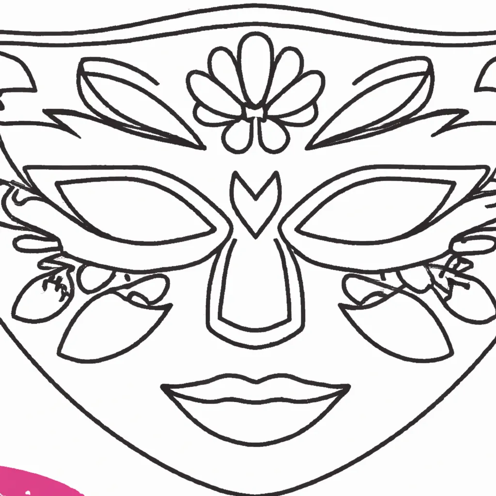 máscara de papel fácil de fazer