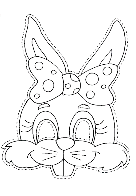 moldes de máscaras para crianças