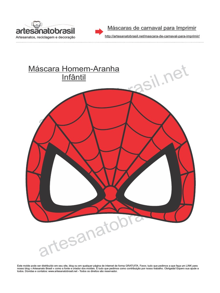 máscara de animal para imprimir