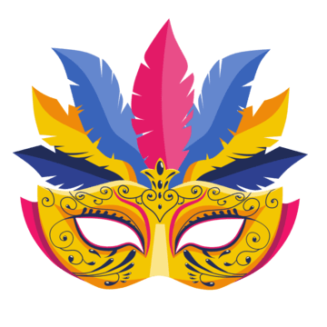 desenhos de máscaras de animais para carnaval