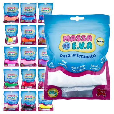 Como usar massa de EVA