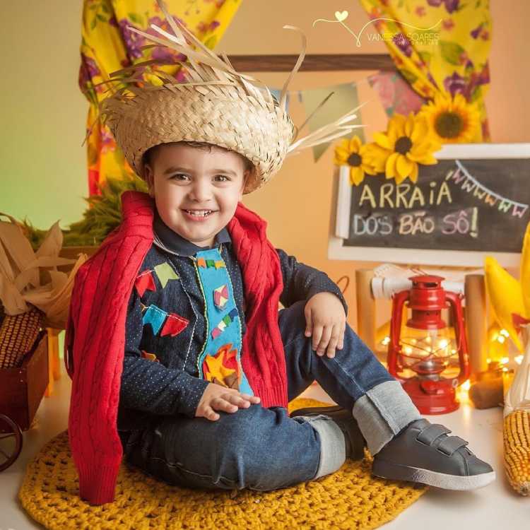 roupa festa junina menino comprar ou fazer em casa
