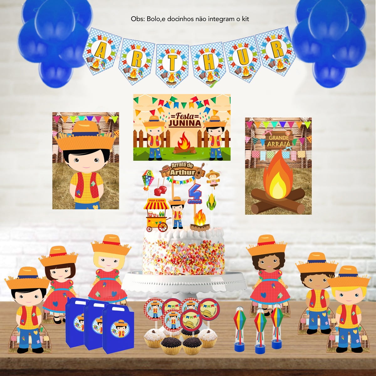 roupa festa junina menino barata e estilosa